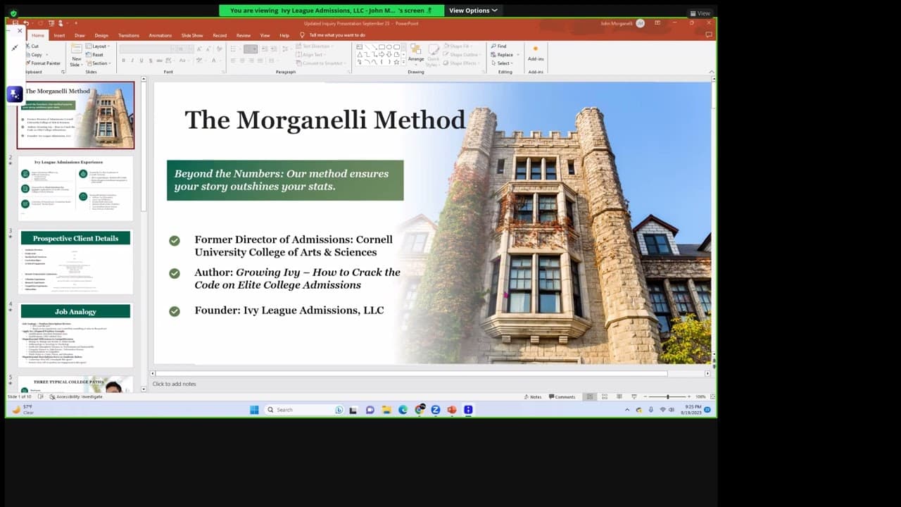 The Morganelli Method: PAGE Acronym